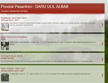 Tablet Screenshot of daruulilalbab.com